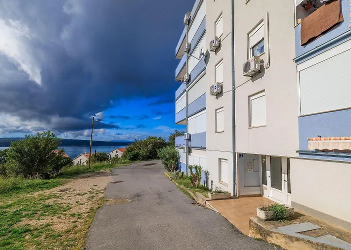 Beschauliches Nur 500 Meter Zum Mit Meerblick Und Waschmaschine Appartement